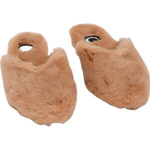 Journee Collection Women's Faux Fur Sundown Slippers Cozy Mules Size 7